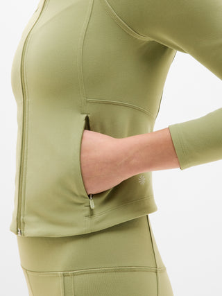 Chaqueta Deportiva con Cuello Alto