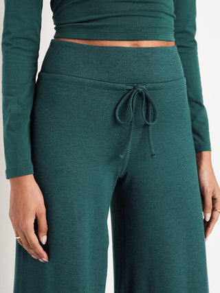 Pantalón Talle Alto con Cintura Elástica