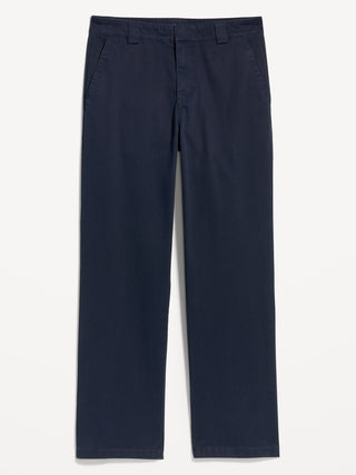 Pantalón Talle Alto con Bolsillos de Algodón