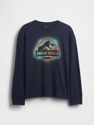 Camiseta Manga Larga con Gráfico, Niño