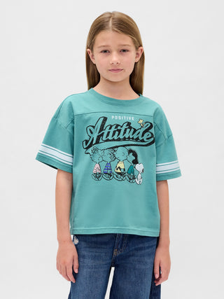 Camiseta Mangas Corta con Gráfico, Niña