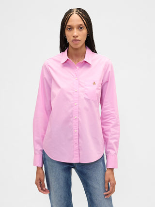 Camisa Manga Larga con Bordado Oso Brannan