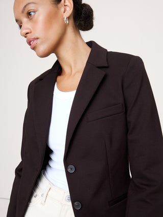 Blazer Ajustado con Bolsillos