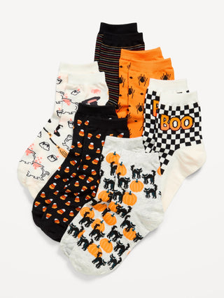 Paquete de 6 Medias con Estampado Colección Halloween, Mujer