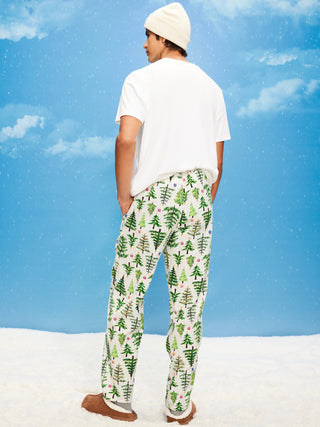 Pantalón de Pijama Estampado Colección Navidad, Hombre