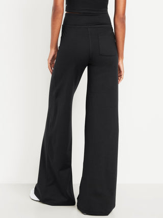 Pantalón Talle Alto con Cintura Elástica