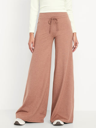 Pantalón Talle Alto con Cintura Elástica