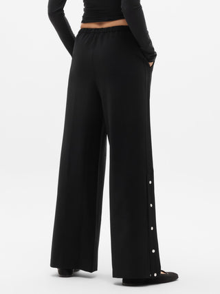 Pantalón Deportivo de Talle Medio con Broches