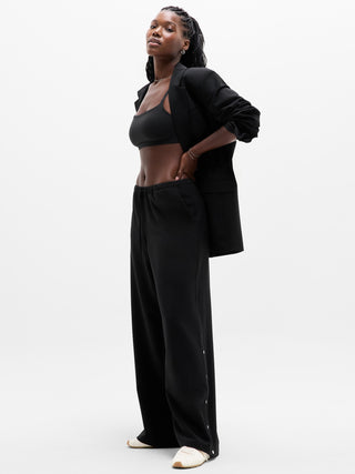 Pantalón Deportivo de Talle Medio con Broches