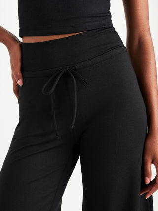 Pantalón Talle Alto con Cintura Elástica