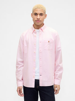 Camisa Manga Larga Gráfico Oso Brannan, Hombre