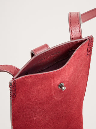 Bolso Bandolera con Correa Ajustable de Piel