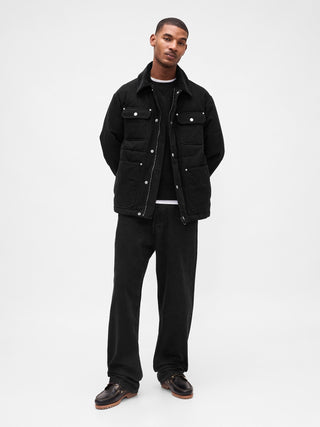 Sudadera Cuello Redondo con Detalle Acanalado