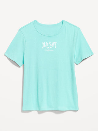 Camiseta Manga Corta con Detalle Logo