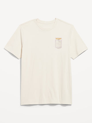 Camiseta Manga Corta con Gráfico, Hombre