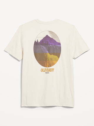 Camiseta Manga Corta con Gráfico, Hombre