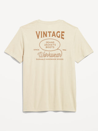 Camiseta Manga Corta con Gráfico, Hombre