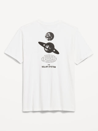 Camiseta Manga Corta con Gráfico, Hombre