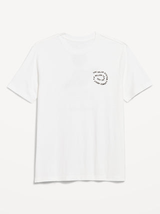 Camiseta Manga Corta con Gráfico, Hombre