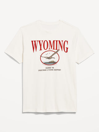 Camiseta Manga Corta con Gráfico, Hombre