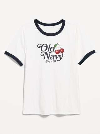 Camiseta Manga Corta con Detalle Logo