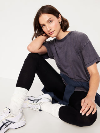 Oversized Cotton Short-Sleeved T-Shirt