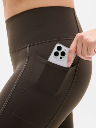 Legging Talle Alto con Largo 7/8 con Bolsillo