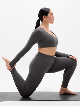 Camiseta Deportiva con Escote Redondo