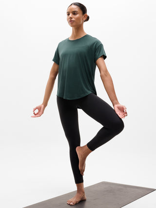 Camiseta Deportiva con Cuello Redondo