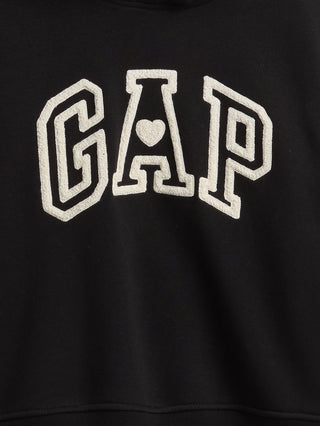 Sudadera Oversize Mangas Abullonadas con Logo