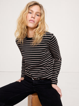 Camiseta Manga Larga de Algodón