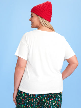 Camiseta de Pijama Estampado Colección Navidad