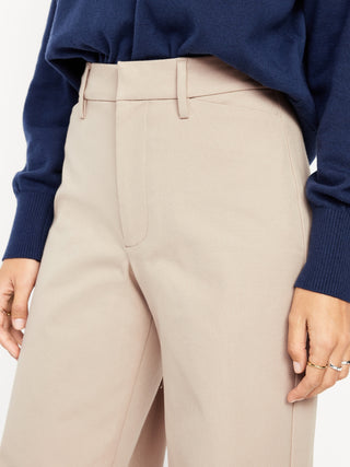 Pantalones Súper Anchos Pixie De Cintura Alta.