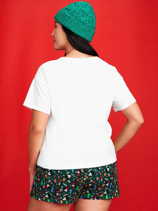 Camiseta de Pijama Estampado Colección Navidad