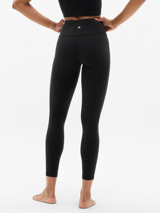 High-Waisted 7/8 Length Leggings with Pockets