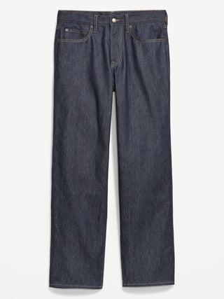 Jeans Loose con Detalle Pespuntes y Bolsilos