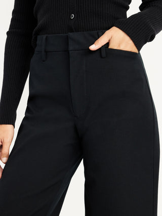 Pantalones Súper Anchos Pixie De Cintura Alta.