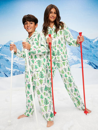 Set de Pijama 2 Piezas Estampado Colección Navidad, Niño
