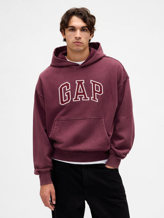 Sudadera Oversize con Capucha y Logo