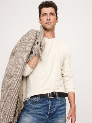 Camiseta Cuello Redondo de Algodón