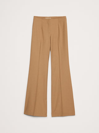 Pantalón Acampanado Talle Medio de Lana