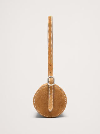 Bolso Pequeño con Tejido de Gamuza