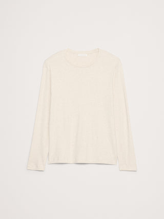 Camiseta Cuello Redondo de Algodón