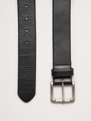 Tumbled Leather Belt.