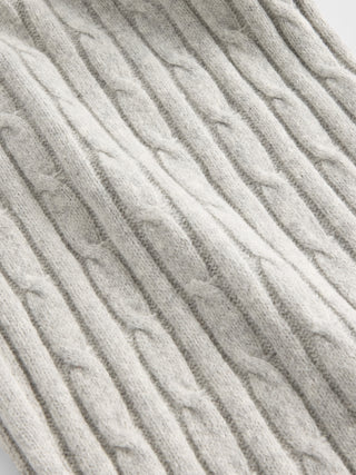 Pantalón con Cintura Elástica de Punto Trenzado