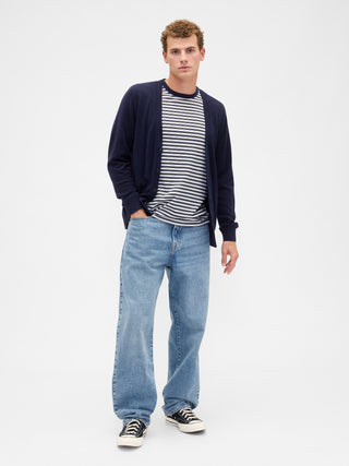 Camiseta Manga Corta con Estampado Rayas