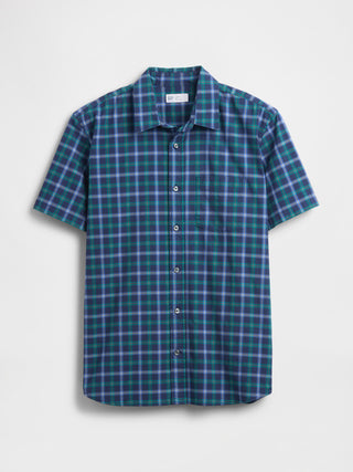 Camisa Manga Corta con Estampado Floral
