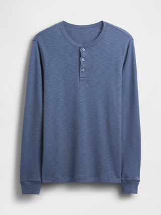 Men's Long Sleeve Cotton Button-Down Shirt