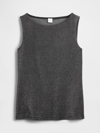 Camiseta sin Mangas Cuello Barco