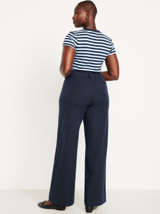 Pantalones Súper Anchos Pixie De Cintura Alta.